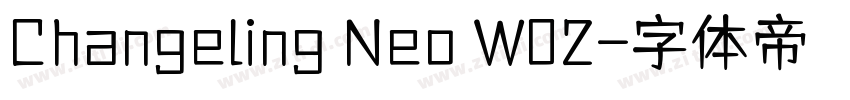 Changeling Neo W02字体转换